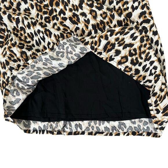 NWT Superdown x REVOLVE Harper Leopard Print Mini Tee Dress Size Small NEW - Picture 7 of 15